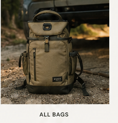 Camp & Cask bag range